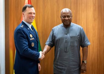 US Africa Command Chief meets President Mahama over bilateral security cooperation