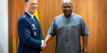 US Africa Command Chief meets President Mahama over bilateral security cooperation
