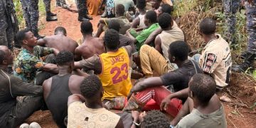 17 Burkinabes, 21 Ghanaian illegal miners arrested in palm plantation at Akyem Ntoranang