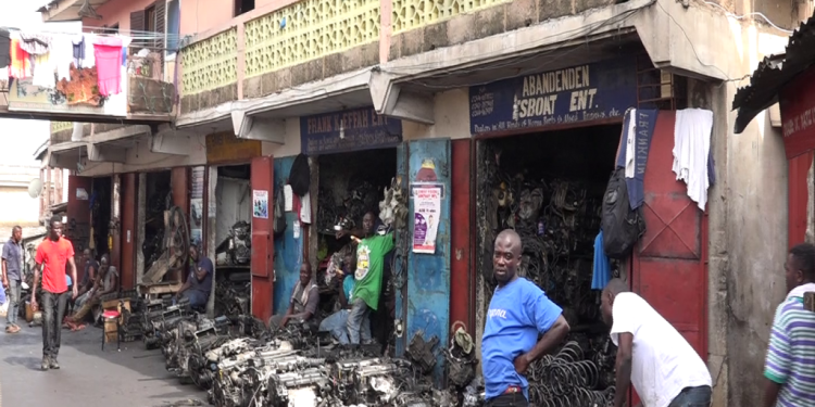 Abossey Okai spare parts dealers threaten one-week strike over VAT increase