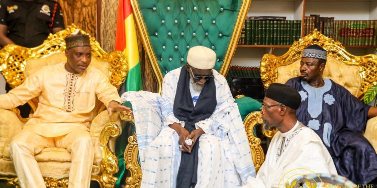 Interior Minister engages  national Chief Imam over Ho Central Mosque dispute