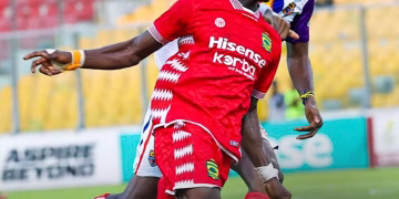 Super Clash: 10-man Hearts of Oak end Kumasi drought with crucial victory over Kotoko