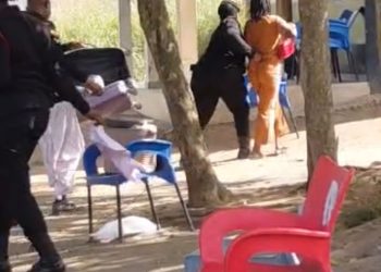 Police arrest female drug dealer at checkpoint with large quantity of narcotics