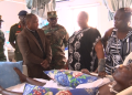 Defence Ministry delegation visits Kumasi stampede victim at KATH