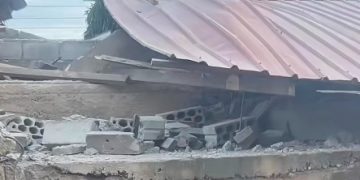 Two confirmed dead as building collapse traps worshippers at Accra New Town