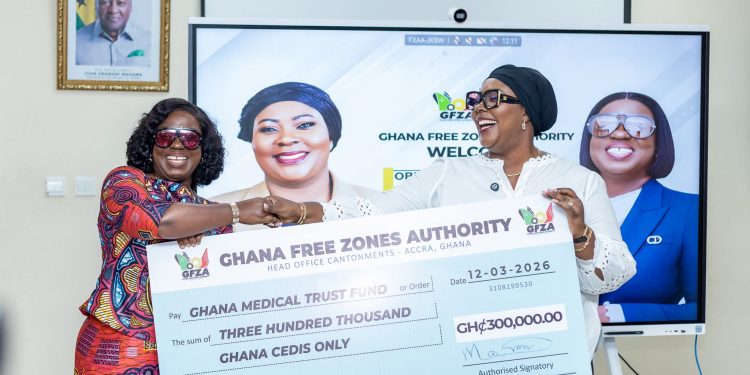 GFZA donates GH₵300,000 to Ghana Medical Trust Fund