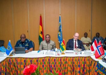 Deputy Defence Minister chairs key meetings at Kofi Annan Peacekeeping Centre