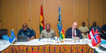 Deputy Defence Minister chairs key meetings at Kofi Annan Peacekeeping Centre