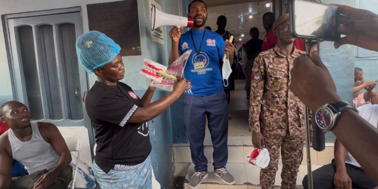 KATH offers free dental screening to inmates at Kumasi Central Prison