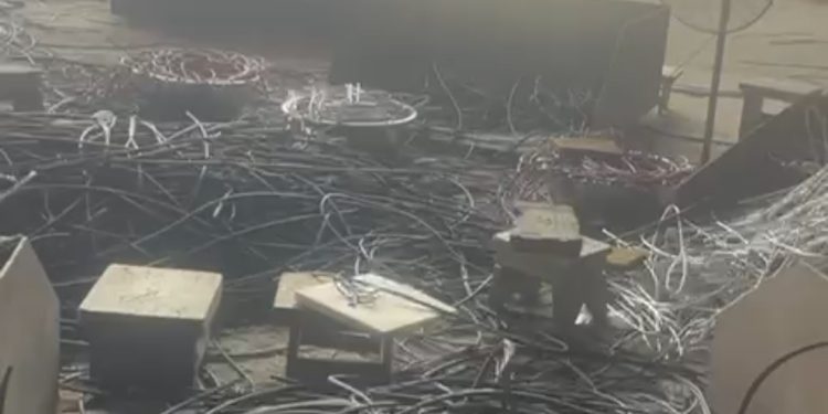 Police intercept over 300 drums of suspected ECG cables at Kpone industrial area