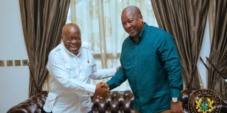 Complete Agenda 111 hospital projects – Akufo-Addo tells President Mahama