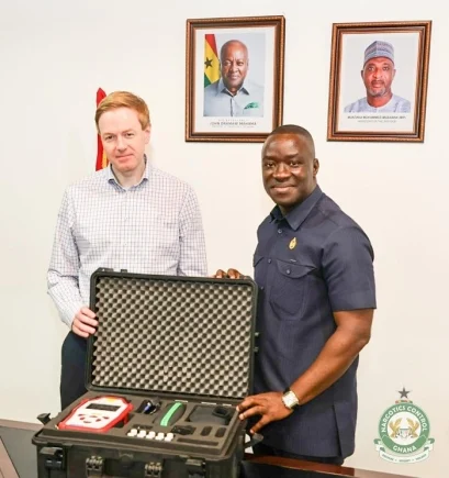 UK donates advanced drug detection device to boost Ghana’s anti-narcotics fight