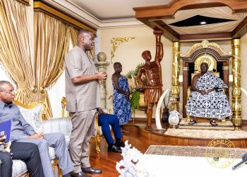 Gov’t settles $25m debt, targets completion of Suame Interchange — Roads Minister tells Otumfuo