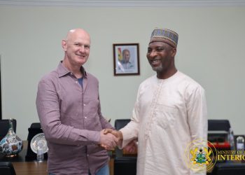 Interior Minister Engages Dutch Fire Chief to Strengthen Ghana’s Fire Response