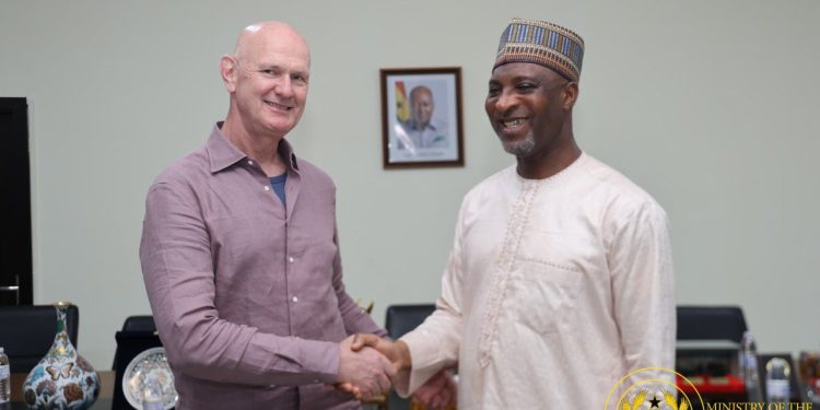 Interior Minister Engages Dutch Fire Chief to Strengthen Ghana’s Fire Response