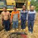 NAIMOS arrests seven, seizes weapons in Anti-Galamsey operation along Boin River
