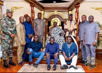 Gov’t engages Asantehene on key road projects in Ashanti region