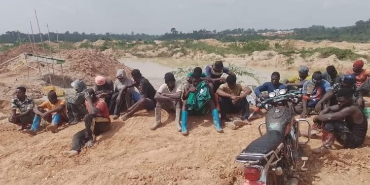 NAIMOS operations yield 19 arrests, equipment seizures in crackdown on Offin River galamsey