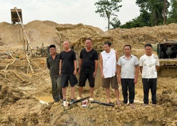 Six Chinese nationals arrested for illegal mining in Ashanti region