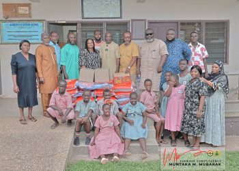 Muntaka donates to Kumasi Children’s Home and Garden City Special School