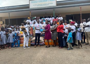 Friends of Julius Debrah donate to Kumasi Children’s Home on his 60th birthday, urge him to consider presidential bid