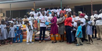 Friends of Julius Debrah donate to Kumasi Children’s Home on his 60th birthday, urge him to consider presidential bid