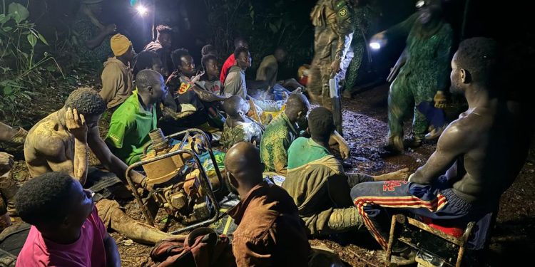 24 Suspects, including minors, arrested in Atewa range anti-Galamsey operation