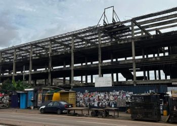 Construction resumes on Krofrom Market after prolonged delays