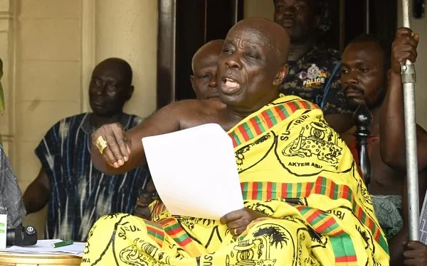 Okyenhene bans home burials, tasks MMDCEs to enforce laws