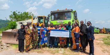 Asanko Gold supports road rehabilitation to ease transport challenges in Amansie West