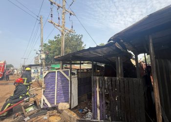 Firefighters save dozens of vehicles in Ritz Junction blaze; one injured