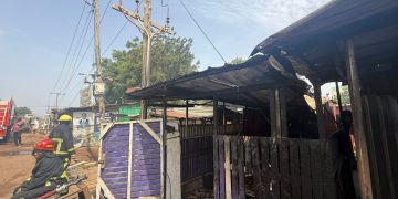 Firefighters save dozens of vehicles in Ritz Junction blaze; one injured