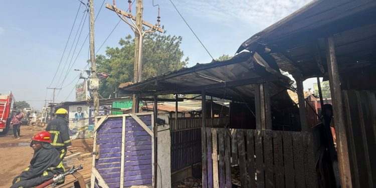 Firefighters save dozens of vehicles in Ritz Junction blaze; one injured