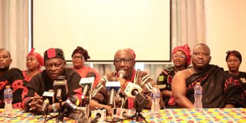 E/R: Krobo Chiefs, MDCEs descend on Okyere Baafi over tribal comment and threat of hostility against regional Minister