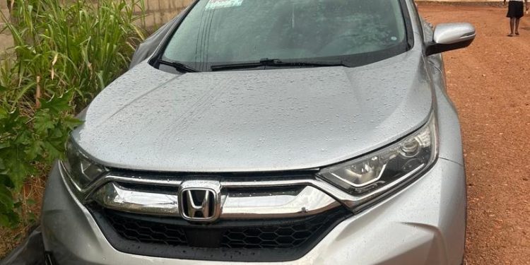 Police retrieve stolen vehicle within 24 hours in Kumasi