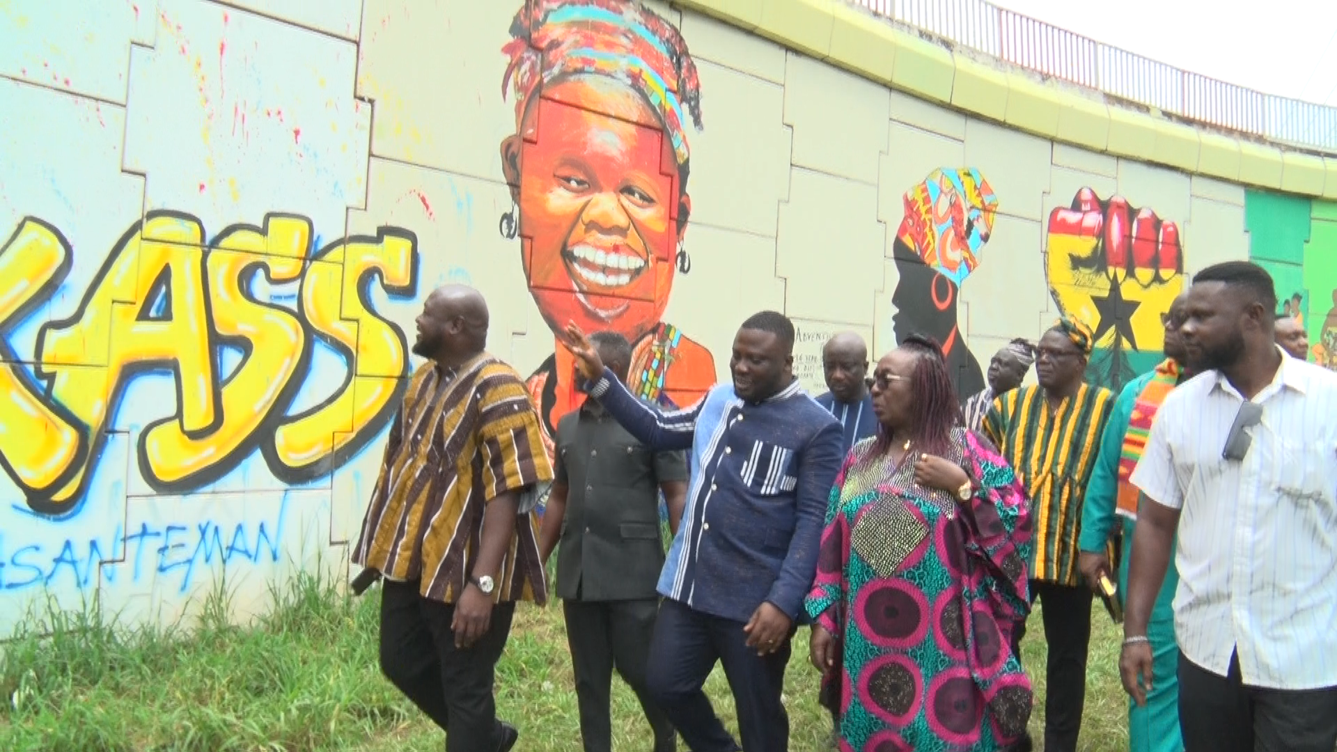 Tourism Minister praises AshantiFest Street Art Project, urges nationwide replication