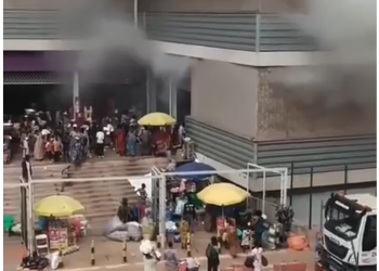 Fire Service contains Kejetia Market blaze, limits damage to single shop