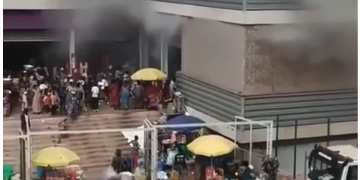 Fire Service contains Kejetia Market blaze, limits damage to single shop