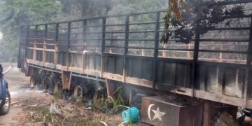 Four Asamankese traders burnt to death in fatal highway crash near Bunso