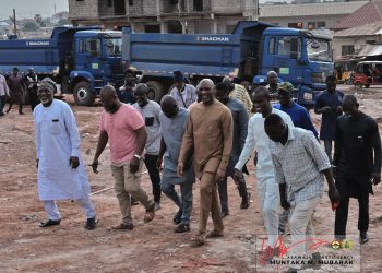 Asawase MP Inspects Ongoing Development Projects in Constituency