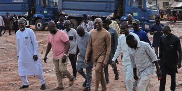 Asawase MP Inspects Ongoing Development Projects in Constituency