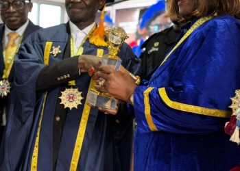 Atwima Nwabiagya South MCE honoured by world diplomatic federation