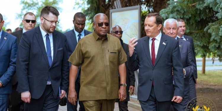 Mahama, Belarus President hold bilateral talks as Ghana seeks new economic partnerships