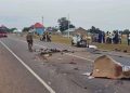 Seven feared dead in VVIP bus and Toyota Sienna collision at Zebilla