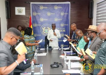 Interior Minister inaugurates committee to probe Ghana’s building collapses