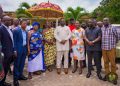 Frank Amoakohene inspects development projects in Sekyere South, highlights GETFund education investments