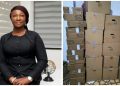 Joyce Bawah Mogtari Donates Computers, Cash to Boost NDC Communications in Upper West