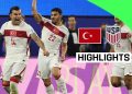 Eliminated Turkey ended the United States’ unbeaten start with a stoppage-time winner in Los Angeles as they recorded their first World Cup victory since 2002