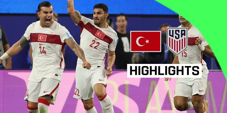 Eliminated Turkey ended the United States’ unbeaten start with a stoppage-time winner in Los Angeles as they recorded their first World Cup victory since 2002