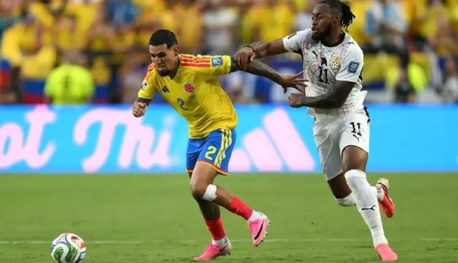 Ghana Exit World Cup After Narrow Defeat to Colombia in Round of 32